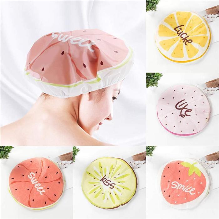 Shower Hair Caps Fruit Printed